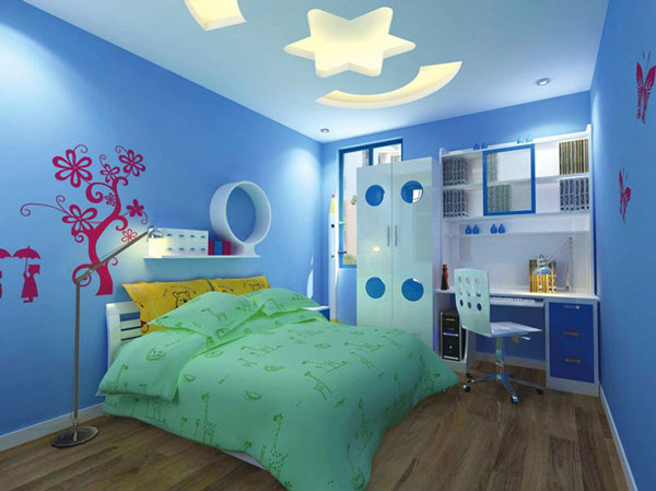 选择硅藻泥装饰儿童房该怎样搭配色彩呢?